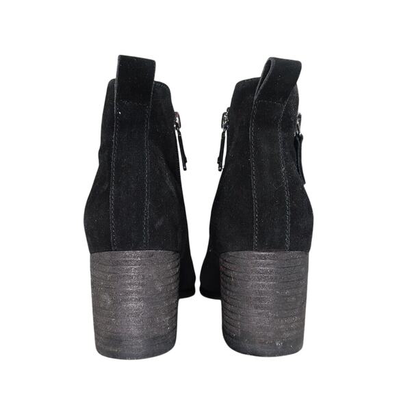 Blondo Shoes Womens 6 Bootie Block Heel Classic Leather Fashion Waterproof Black - Picture 6 of 16